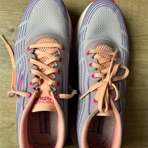 Skechers Lavender and Pink Athletic Shoes. Size 9.5M women’s.